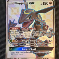 Pokemon Tcg Rayquaza GX 177a Promo
