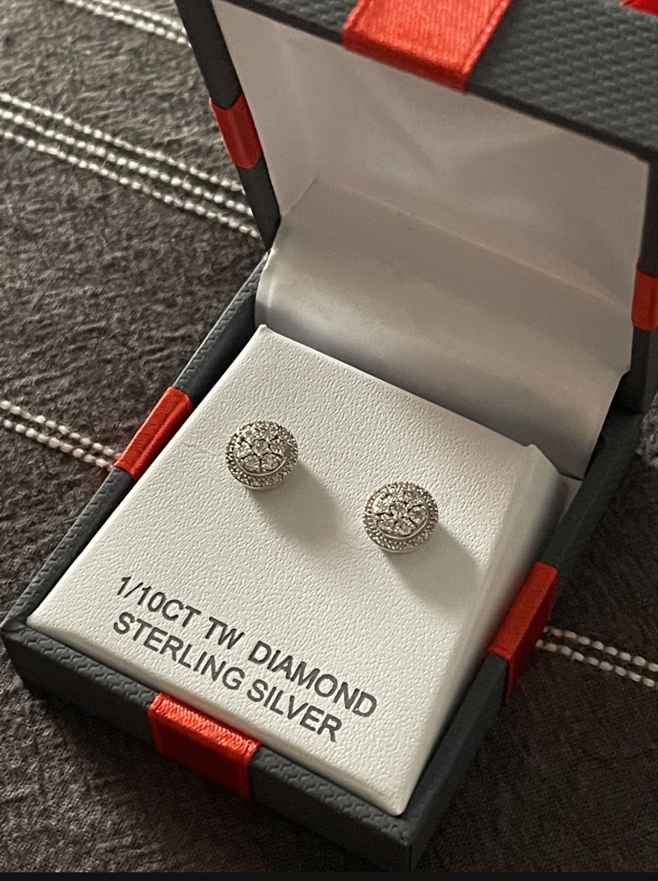 New Sterling Silver stud Earrings $40