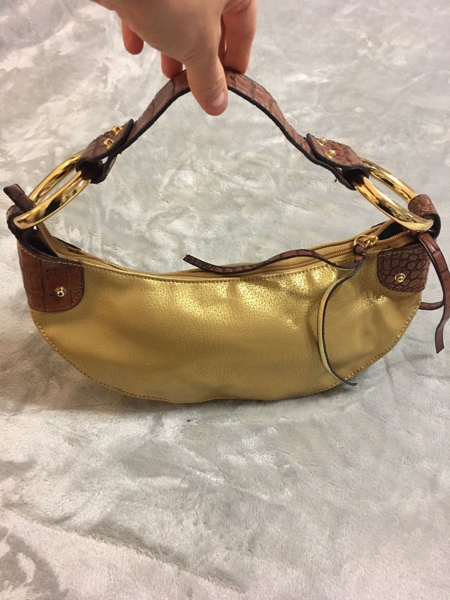 Small Gold Clutch/Handbag