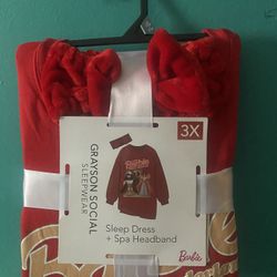 Barbie Sleep Dress And Headband (3X)