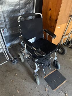 Electric Power Wheelchair with Joystick Control