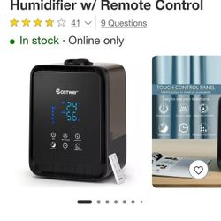 COSTWAY Ultrasonic Air Humidifier