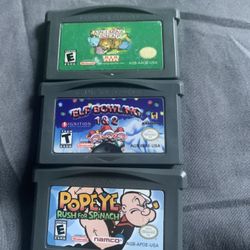 Rare Gameboy Advance Cartridge Games Nintendo