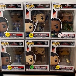 Funko Pop Marvel Dr Strange collection