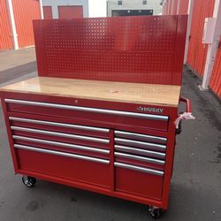 Husky 52 in. W 10- Drawer 