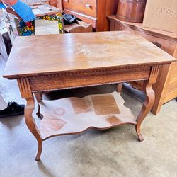 Antique oak table