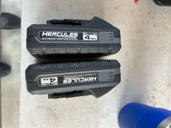 Hercules 20v max performance 4 amp