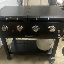 4 Burner Gas Griddle