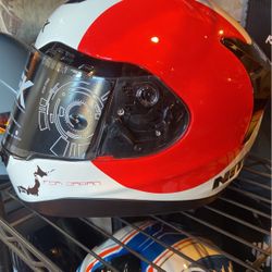 New Japanese Flag 🇯🇵 Dot Motorcycle Helmet $100