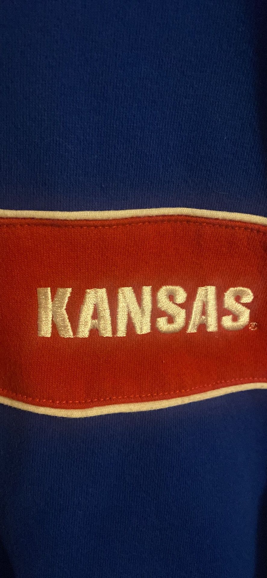 Kansas heavyweight sweatshirt size XXL 80%cotton 20 Poly