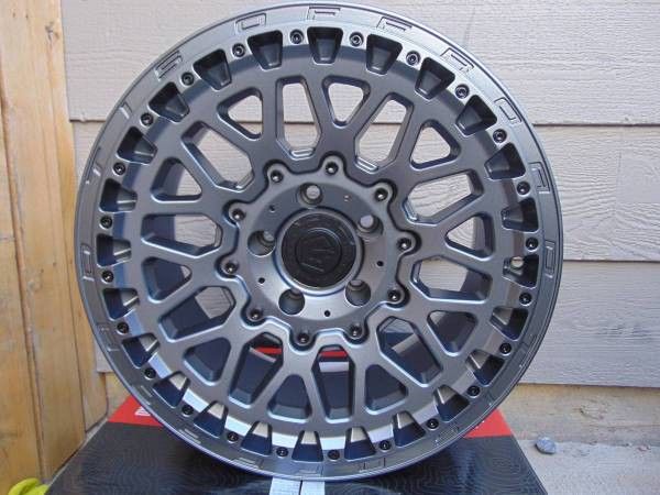 5 New Satin Anthracite 18X9 TIS Offroad Rims *5X5* *JEEP*WRANGLER*RUBICON* *GLADIATOR*+1MM Offset*