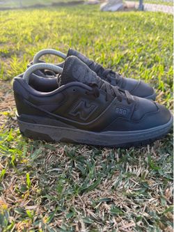 New Balance 550 Big Kids Shoes Sneakers Youth Boys Size 6.5 Black Grey GSB550BB