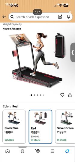 Treadmills for Home, App Compatible, 5 in 1 7.5MPH Foldable Treadmill with 10% Incline, 3.0HP Brushless Drive, 12 HIIT Programs, Full Screen LED Displ