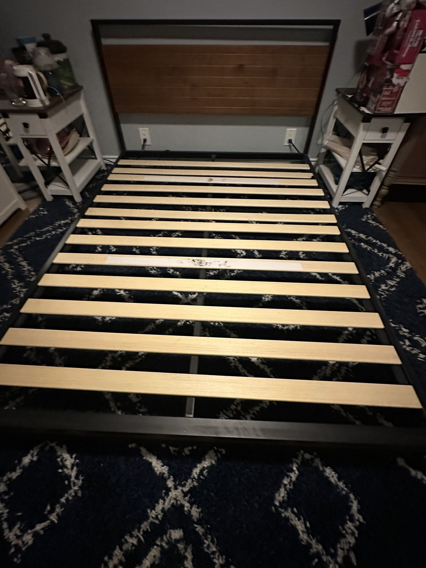 Queen Size Bed Frame And Box Spring
