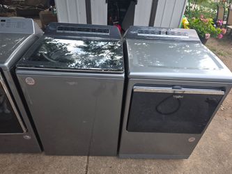 Whirlpool  with removable agitator  load and go matching  dryer electric