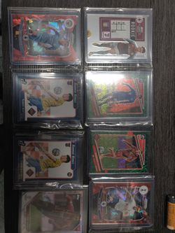 8 Soccer Cards $15
