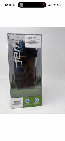 NEW Jam Turf Portable Bluetooth Speaker With Golf Tee Holder - Black