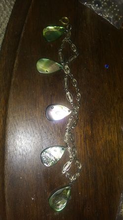 Beautiful vintage oyster shell bracelet