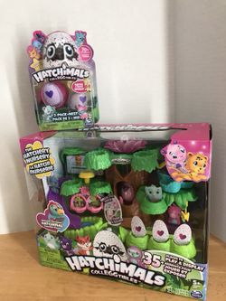 HATCHIMALS - THE HATCHURY NURSERY - PLUS 2 MINI HATCHIMALS