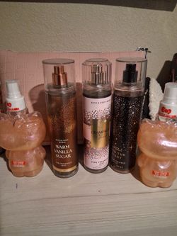 Perfume and body glittler