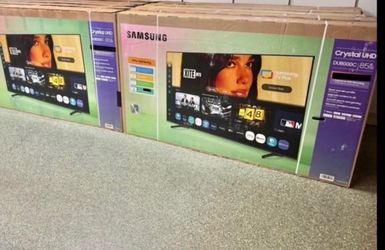 85 TV Samsung smart 4K HGTV 120 Hz $55 down on Financing free delivery six month warranty