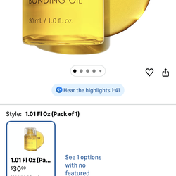 Olaplex No. 7 Bonding Frizz Reduction