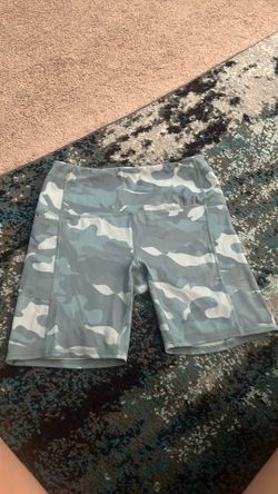 RBX camo spandex shorts