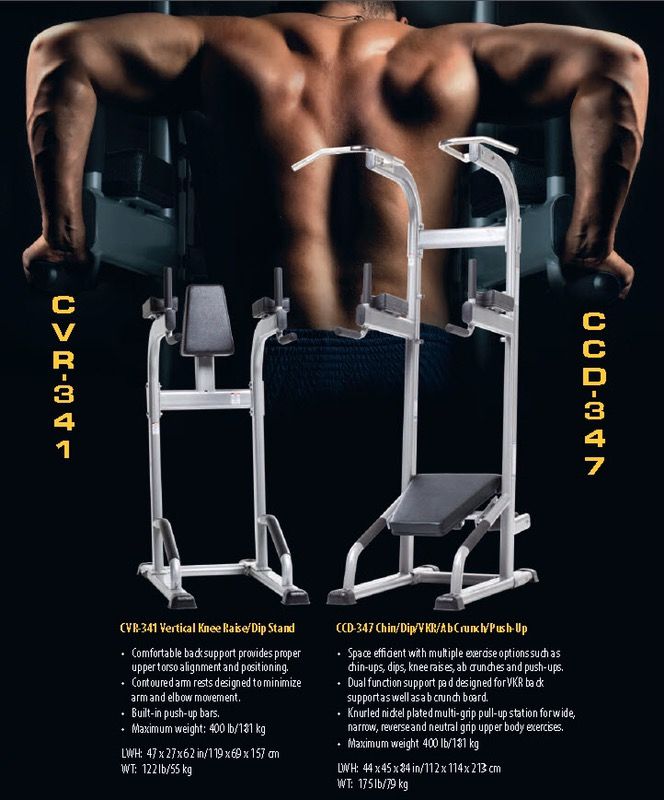 Tuffstuff CCD-347 Chin/Dip/VKR/AB Crunch/Push-Up
