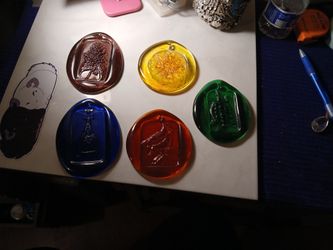 Pressed Glass Sun Catchers