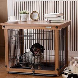 Brand New Large Dog Wooden Crate For $120