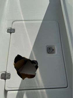 Fiberglass hatch repair
