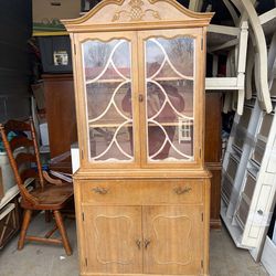 Antique Georgian China Cabinet