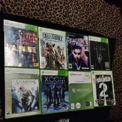 8 Games ( Xbox 360/Xbox)