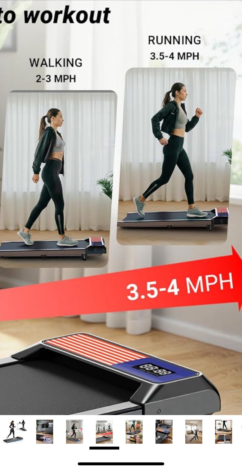 New Under Desk Other Treadmill 