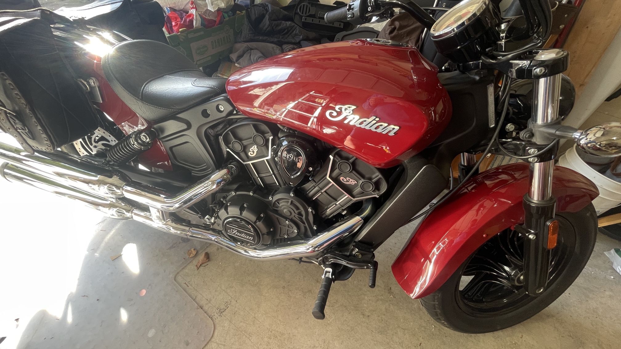 2016 Motorcycle Indian Red Bike 999cc