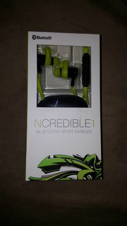Ncredible1 Bluetooth Sport Earbuds By Nick Cannon In-ear Wireless NIB