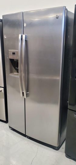 GE Side By Side Stainless Steel Refrigerator
