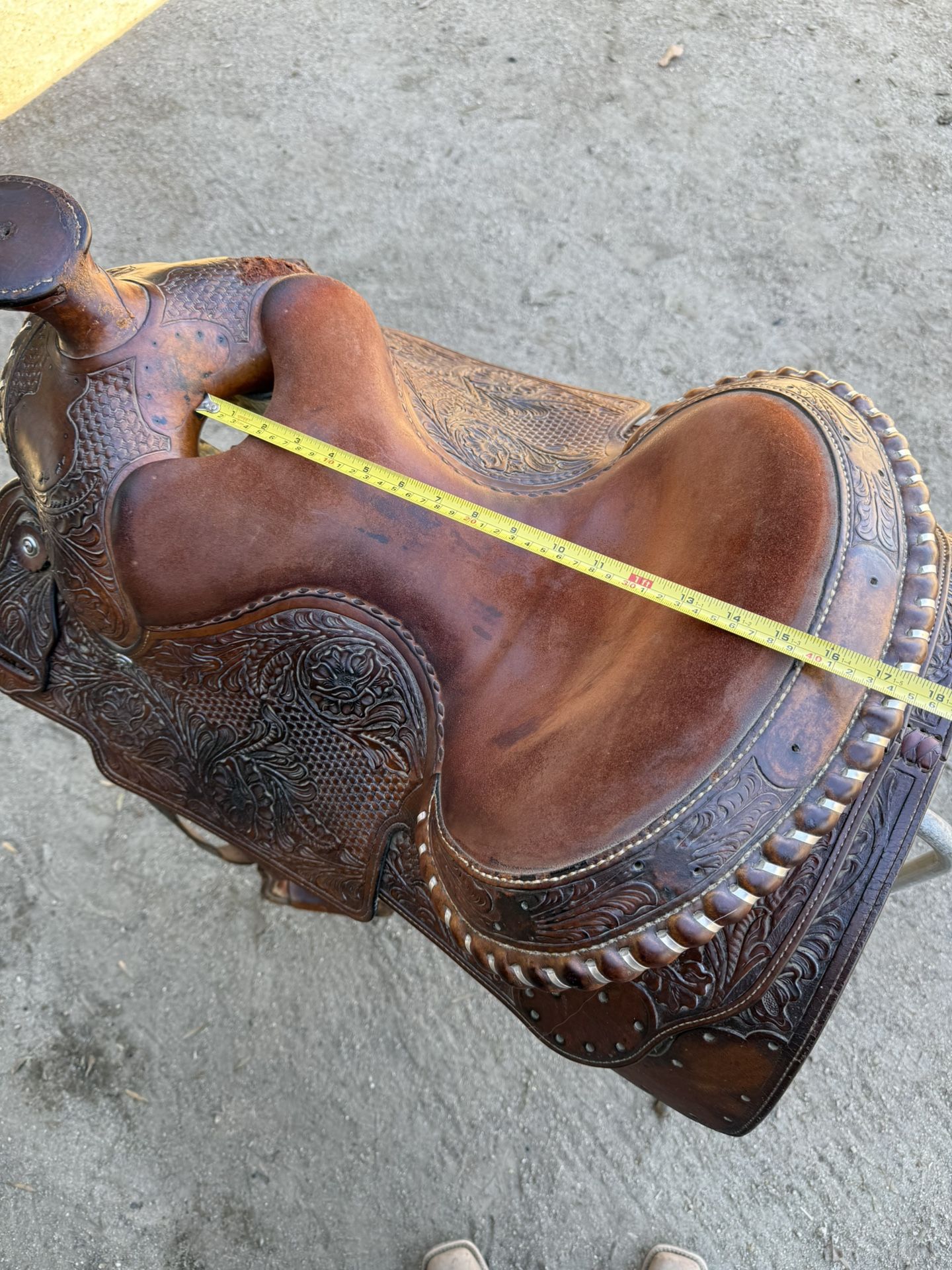 Wester Leather Saddle
