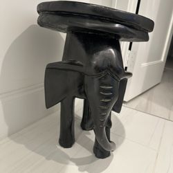 African mahogany elephant Table 