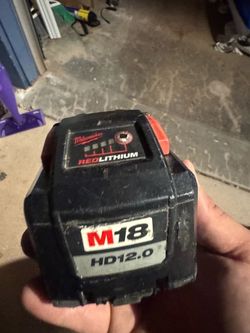 Genuine Milwaukee M18 REDLITHIUM High Output HD12.0 Battery Pack