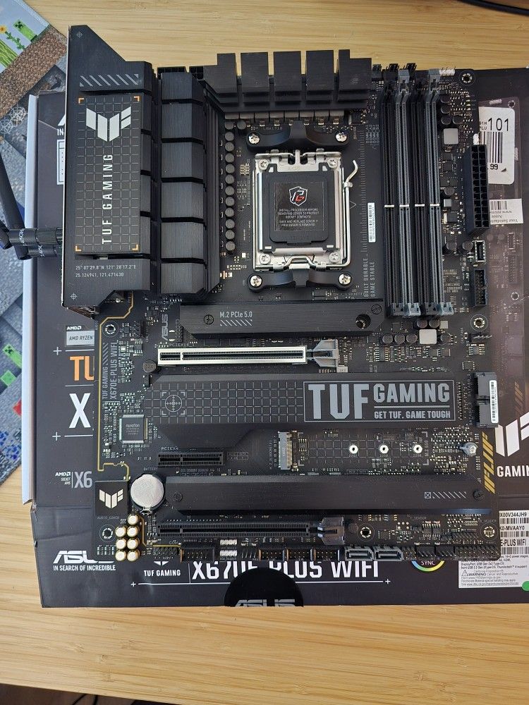 ASUS TUF Gaming X670E-PLUS WIFI AM5 AMD Motherboard