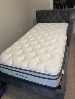 Twin Bed with bed frame
