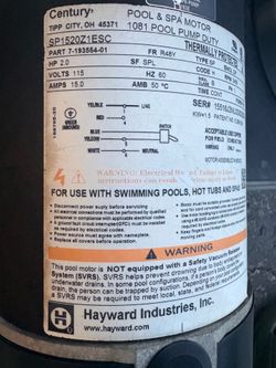 Pool Motor Pump