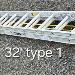 32' Louisville aluminum ladder-type 1 