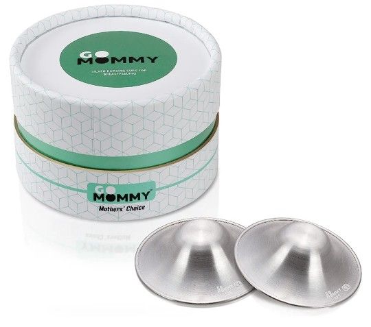 The Original Silver Nursing Cups, Nipple Shields for Nursing Newborn