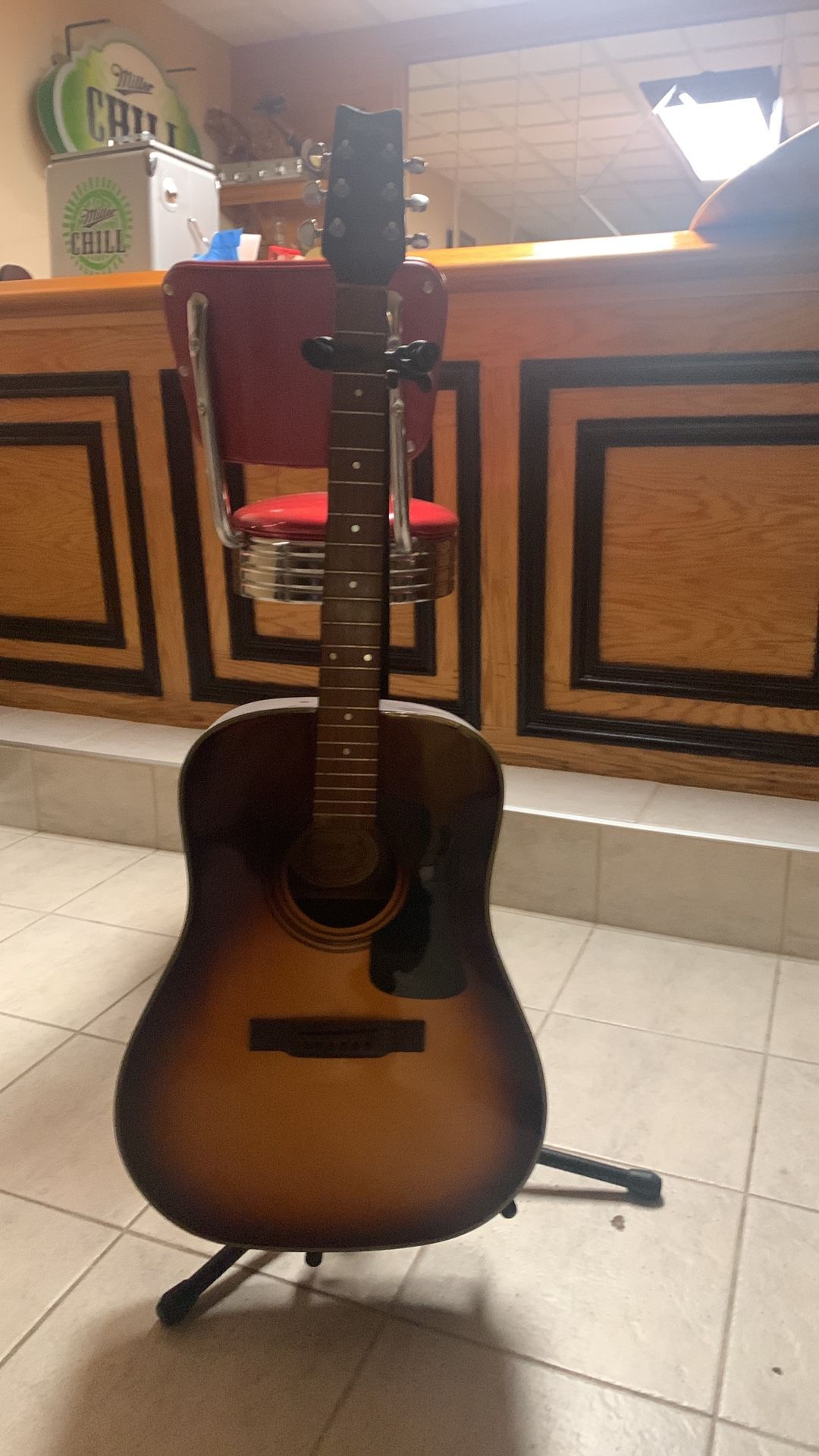Guitar In Very Good Condition, But No Strings