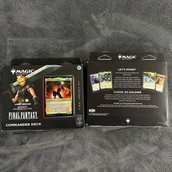 FINAL FANTASY LIMIT BREAK COMMANDER DECK