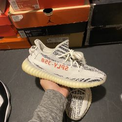 Adidas Yeezy 350 Zebra size 8 USED But Clean