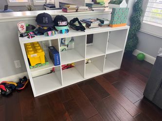 8 cube storage shelf