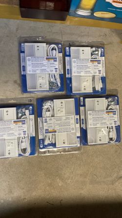 5- Candex Antibacterial LED Under Cabinet Light, 6 W, 120 V, 8-inch, M630214